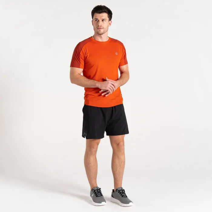 Dare 2b Gym Tops Discernible III Tshirt Cinnamon Tuscan Red 8211 Men