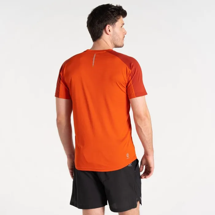 Dare 2b Gym Tops Discernible III Tshirt Cinnamon Tuscan Red 8211 Men