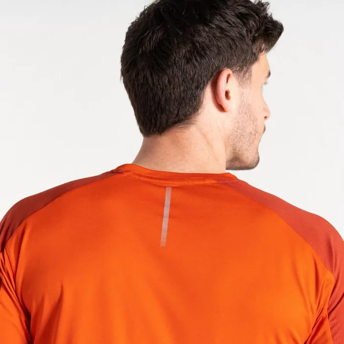 Dare 2b Gym Tops Discernible III Tshirt Cinnamon Tuscan Red 8211 Men