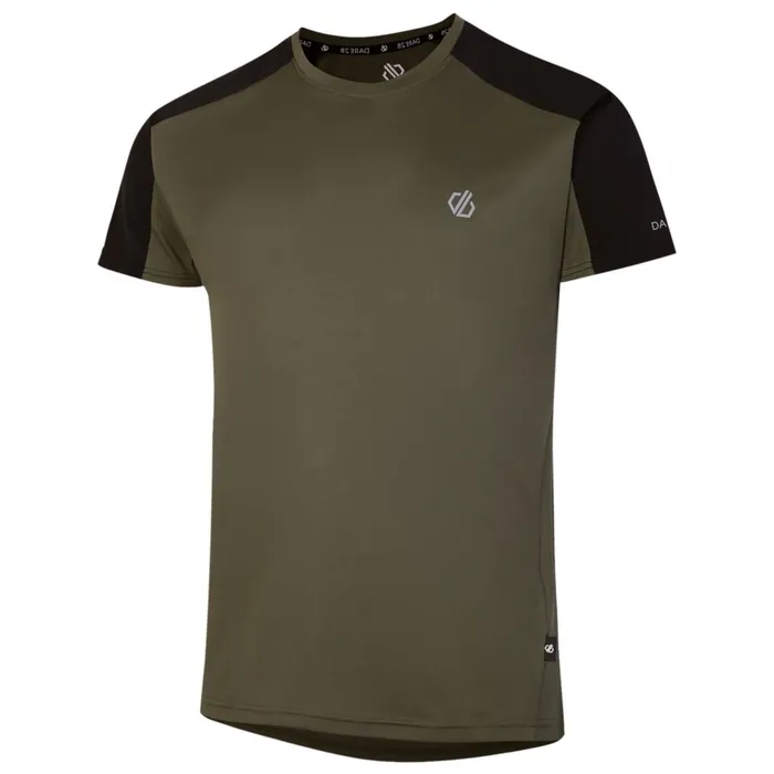 Dare 2b Gym Tops Discernible III Tshirt Lichen Green Black 8211 Men