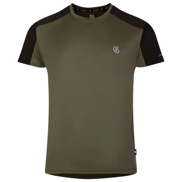 Dare 2b Gym Tops Discernible III Tshirt Lichen Green Black 8211 Men