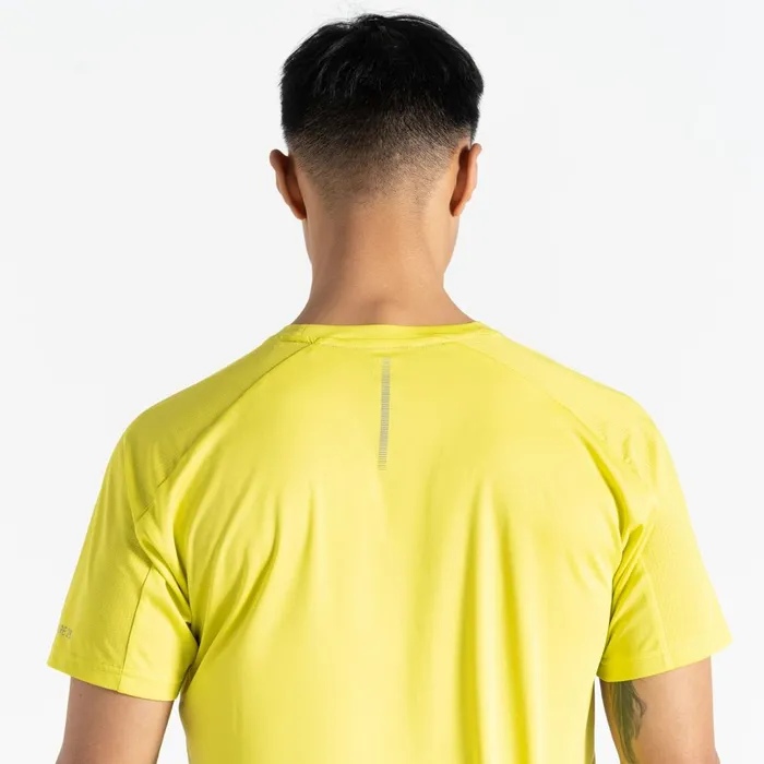 Dare 2b Gym Tops Discernible III Tshirt Neon Spring Yellow 8211 Men