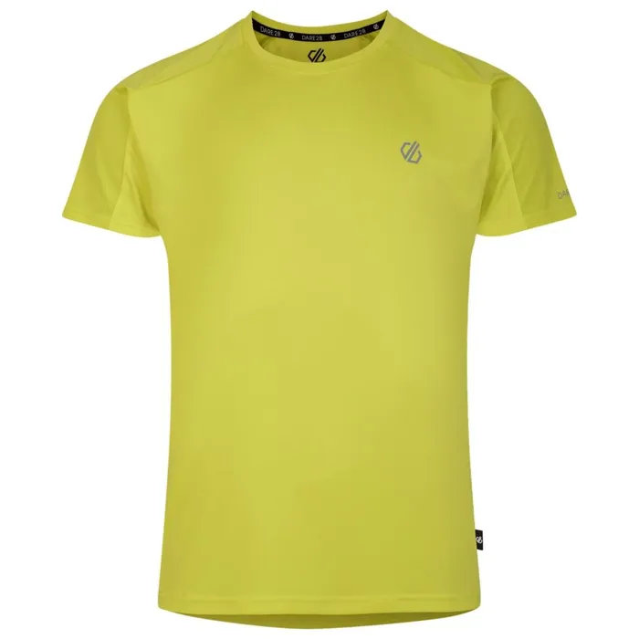 Dare 2b Gym Tops Discernible III Tshirt Neon Spring Yellow 8211 Men