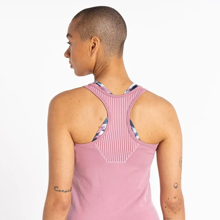 Dare 2b Gym Tops Don039t Sweat It Vest Mesa Rose 8211 Women
