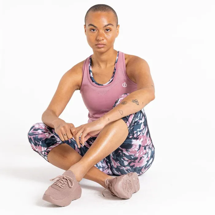 Dare 2b Gym Tops Don039t Sweat It Vest Mesa Rose 8211 Women