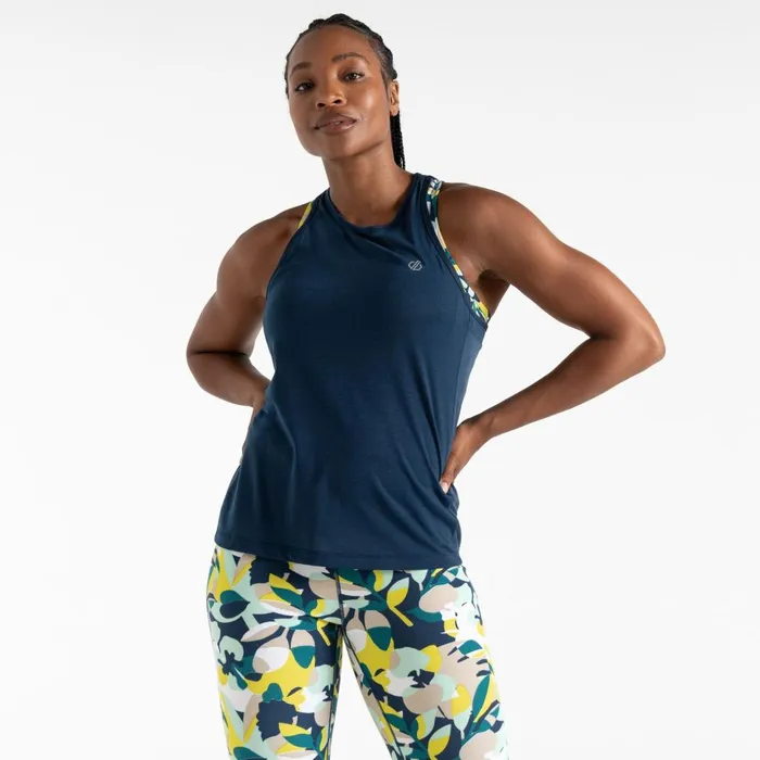 Dare 2b Gym Tops Gravitate Vest Moonlight Denim 8211 Women