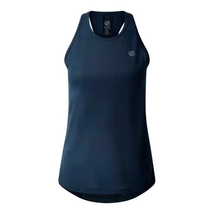 Dare 2b Gym Tops Gravitate Vest Moonlight Denim 8211 Women
