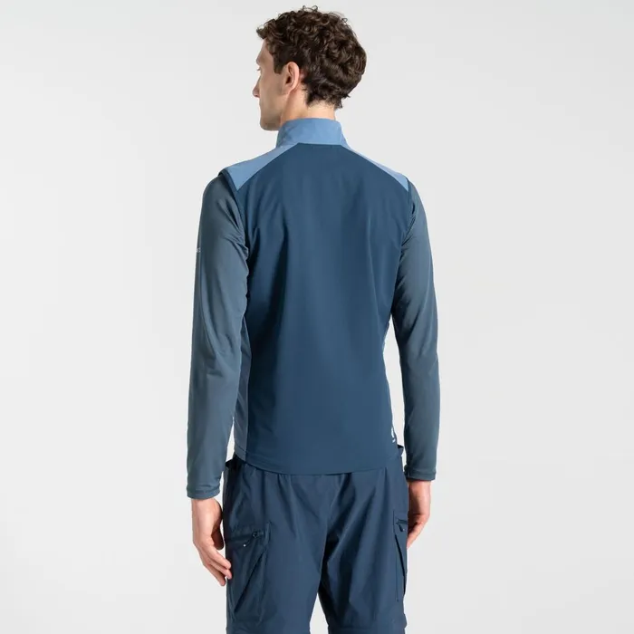 Dare 2b Gym Tops Lattitudinal II Vest Moonlight Denim Blue 8211 Men