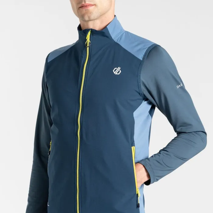 Dare 2b Gym Tops Lattitudinal II Vest Moonlight Denim Blue 8211 Men