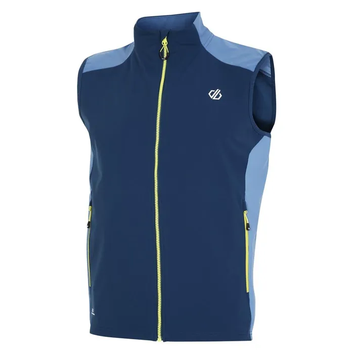 Dare 2b Gym Tops Lattitudinal II Vest Moonlight Denim Blue 8211 Men