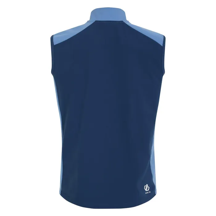 Dare 2b Gym Tops Lattitudinal II Vest Moonlight Denim Blue 8211 Men