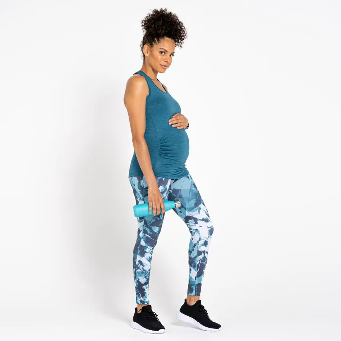 Dare 2b Gym Tops Maternity Modernize Vest Dragonfly Green 8211 Women