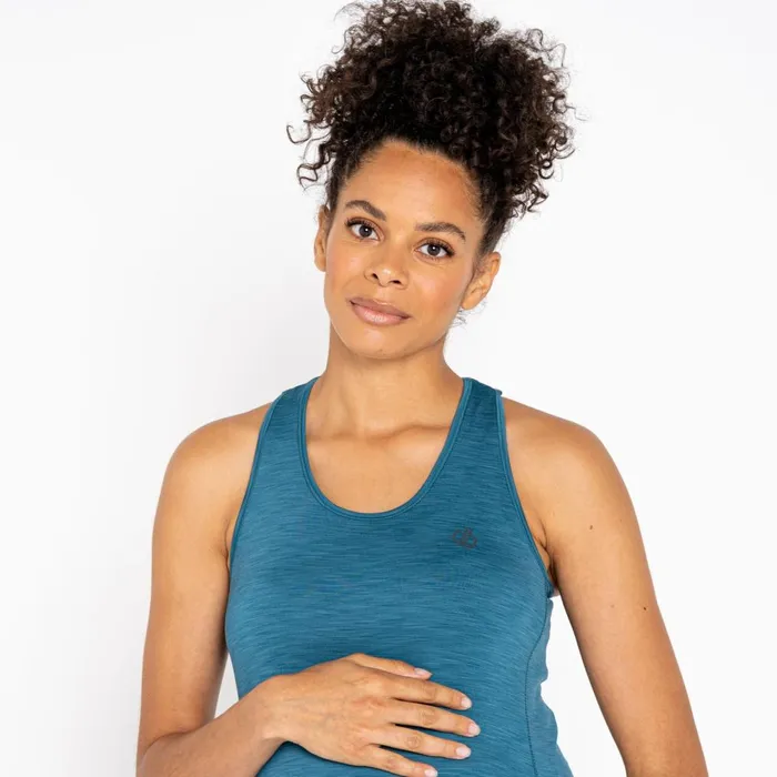 Dare 2b Gym Tops Maternity Modernize Vest Dragonfly Green 8211 Women