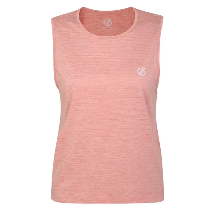 Dare 2b Gym Tops Meditate Cropped Top Apricot Blush Marl 8211 Women