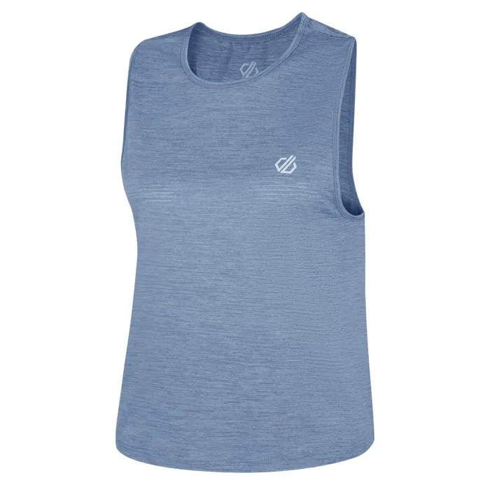 Dare 2b Gym Tops Meditate Cropped Top Orion Grey 8211 Women