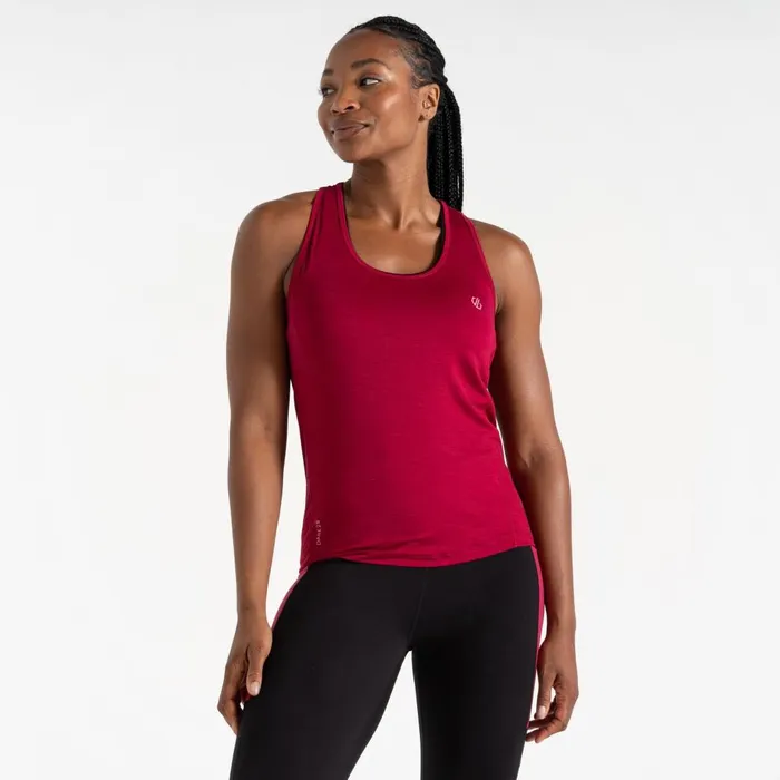 Dare 2b Gym Tops Modernize II Lightweight Vest Berry Pink 8211 Women