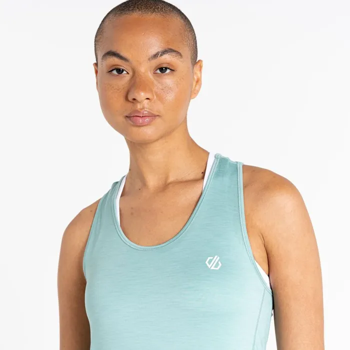 Dare 2b Gym Tops Modernize II Lightweight Vest Canton Green 8211 Women