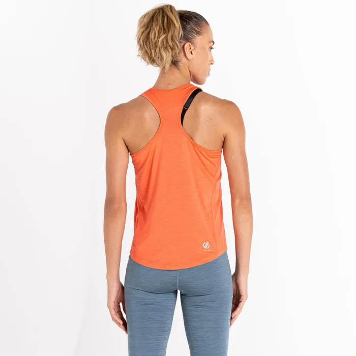 Dare 2b Gym Tops Modernize II Lightweight Vest Neon Peach 8211 Women