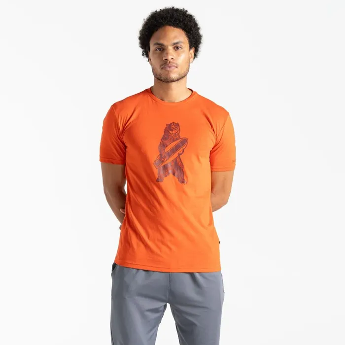 Dare 2b Gym Tops Movement II TShirt Cinnamon 8211 Men