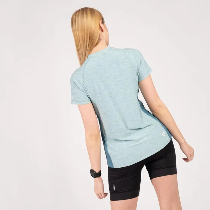 Dare 2b Gym Tops Outdare II Lightweight Jersey Cameo Green Dragonfly Green 8211 Women
