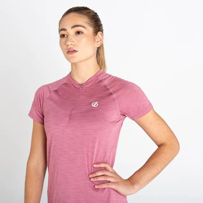 Dare 2b Gym Tops Outdare III Lightweight Jersey Mesa Rose 8211 Women