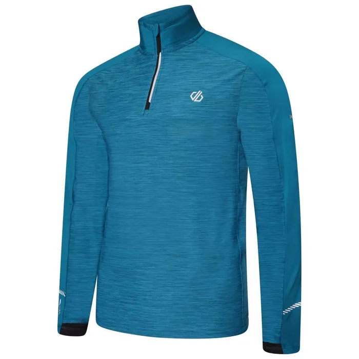 Dare 2b Gym Tops Power Up II Lightweight Jersey Fjord Blue 8211 Men