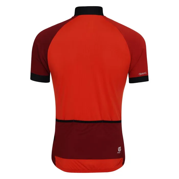 Dare 2b Gym Tops Protraction III Jersey Cinnamon Syrah Red 8211 Men