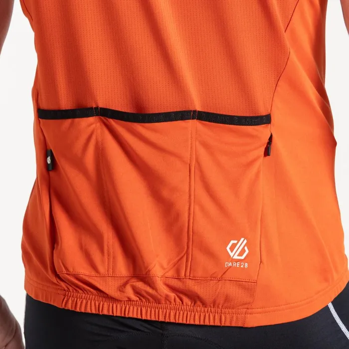 Dare 2b Gym Tops Riding Jersey Cinnamon Shift Print 8211 Men