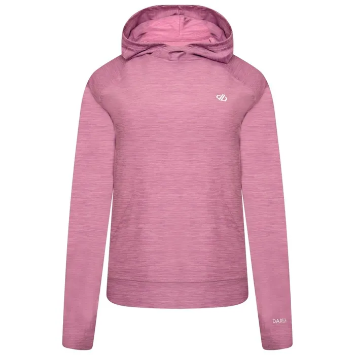 Dare 2b Gym Tops Sprint City Lightweight Hoodie Dusty Lavender Marl 8211 Women
