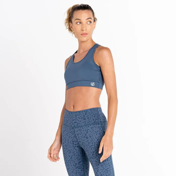 Dare 2b Gym Tops Swift Sports Bra Orion Grey 8211 Women