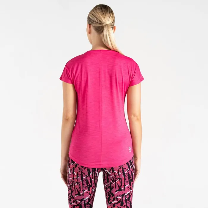 Dare 2b Gym Tops Vigilant Lightweight TShirt Pure Pink 8211 Women