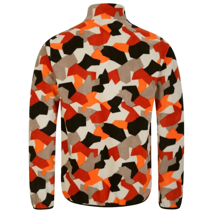 Dare 2b Hoodies and Sweatshirts Affinity Fleece Orange Geo Print 8211 Men