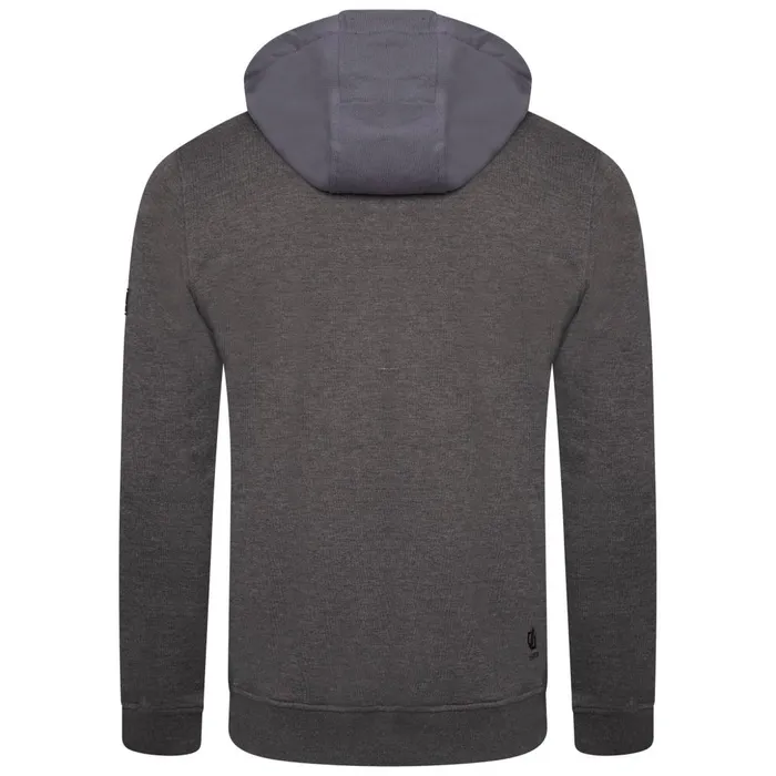 Dare 2b Hoodies and Sweatshirts Credulous Overhead Hoodie Ebony Grey Charcoal Marl 8211 Men