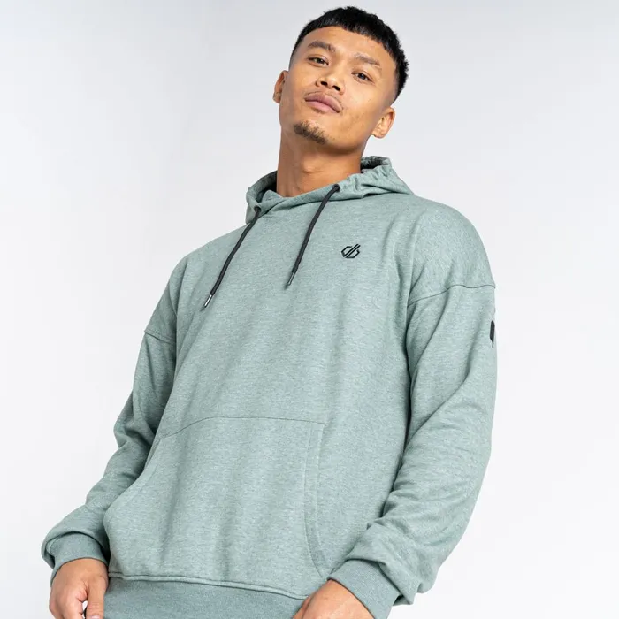 Dare 2b Hoodies and Sweatshirts Distinctly Graphic Hoodie Duck Green Marl 8211 Men