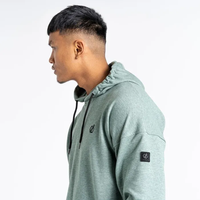 Dare 2b Hoodies and Sweatshirts Distinctly Graphic Hoodie Duck Green Marl 8211 Men