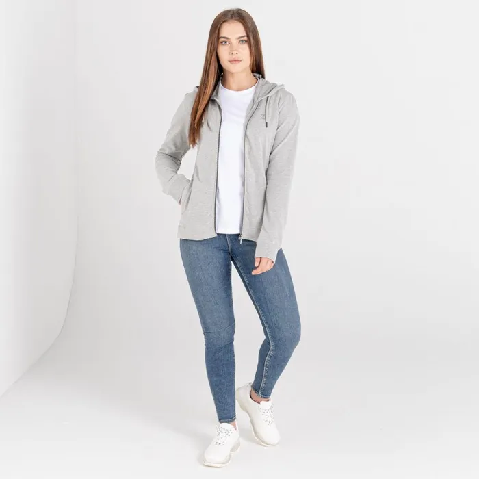 Dare 2b Hoodies and Sweatshirts Influence Zip Through Hoodie Ash Grey Marl 8211 Women Dare 2b Hoodies and Sweatshirts Influence Zip Through Hoodie Ash Grey Marl 8211 Women