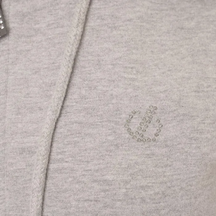 Dare 2b Hoodies and Sweatshirts Influence Zip Through Hoodie Ash Grey Marl 8211 Women