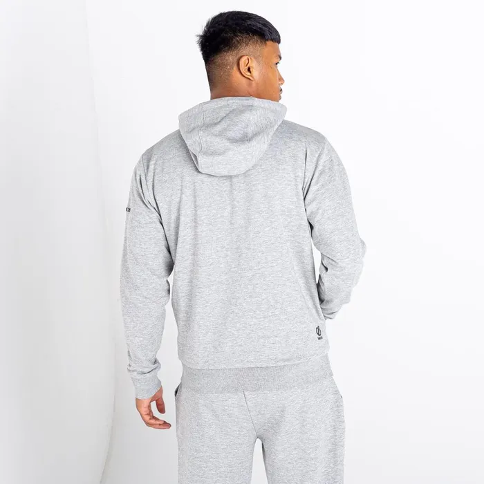 Dare 2b Hoodies and Sweatshirts Lounge Out Full Zip Hoodie Ash Grey Marl 8211 Men