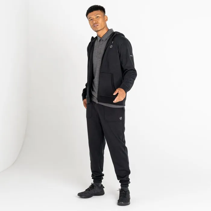 Dare 2b Hoodies and Sweatshirts Lounge Out Full Zip Hoodie Black 8211 Men