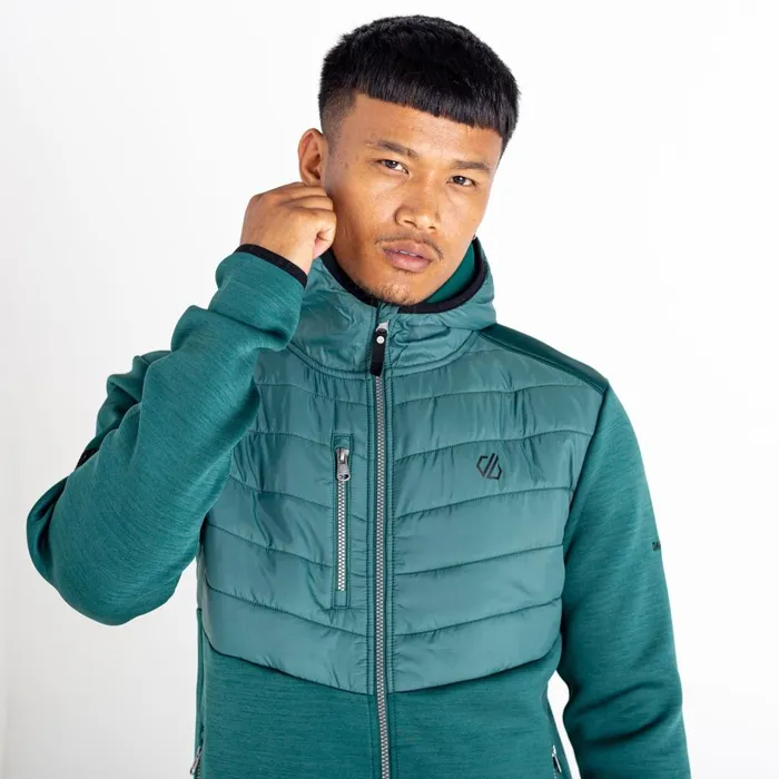 Dare 2b Hoodies and Sweatshirts Narrative II Full Zip Sweater Fern Green Marl 8211 Men