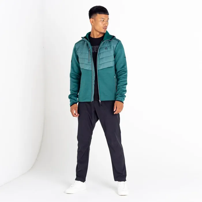 Dare 2b Hoodies and Sweatshirts Narrative II Full Zip Sweater Fern Green Marl 8211 Men