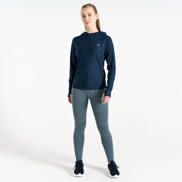 Dare 2b Hoodies and Sweatshirts Sprint City Lightweight Hoodie Moonlight Denim Marl 8211 Women