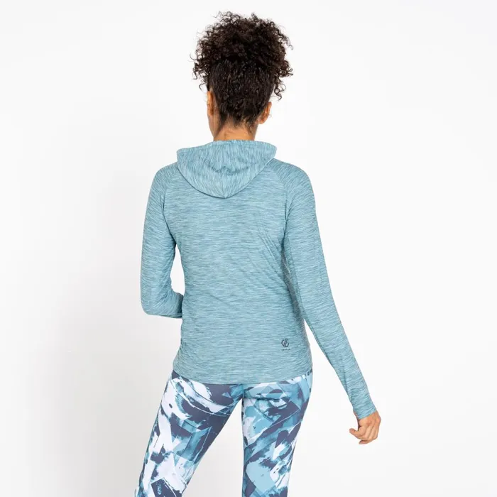 Dare 2b Hoodies and Sweatshirts Sprint City Maternity Hoodie Camo Green 8211 Women