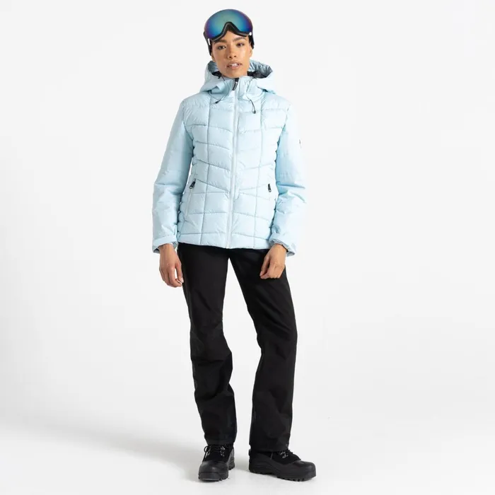 Dare 2b Insulated Jackets Blindside Ski Jacket Quiet Blue 8211 Women