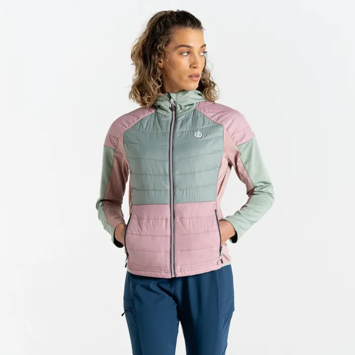 Dare 2b Insulated Jackets Culmination Wool Padded Hybrid Jacket Dusty Rose 8211 Women Dare 2b Insulated Jackets Culmination Wool Padded Hybrid Jacket Dusty Rose 8211 Women