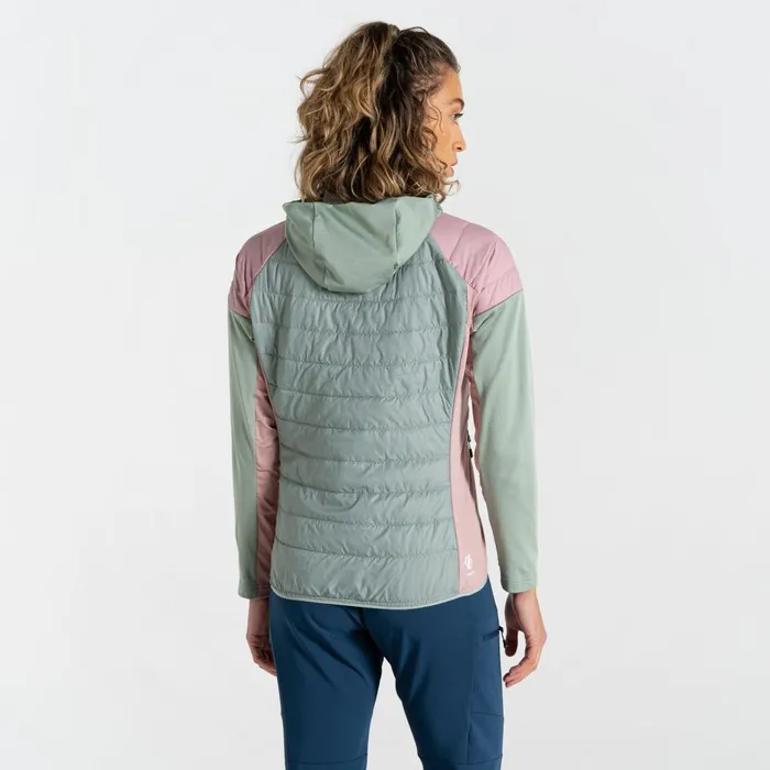 Dare 2b Insulated Jackets Culmination Wool Padded Hybrid Jacket Dusty Rose 8211 Women