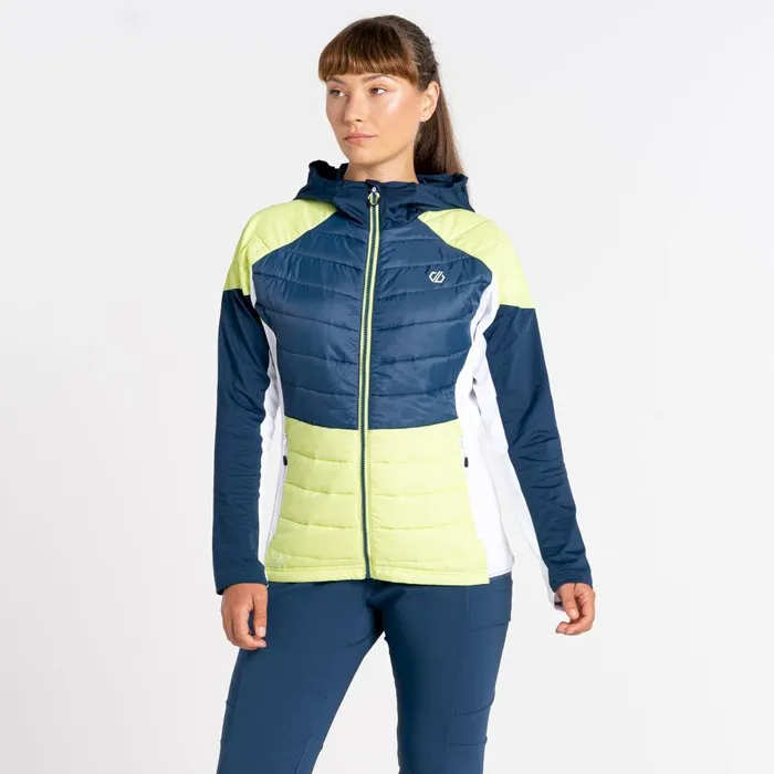 Dare 2b Insulated Jackets Culmination Wool Padded Hybrid Jacket Sharp Green 8211 Women Dare 2b Insulated Jackets Culmination Wool Padded Hybrid Jacket Sharp Green 8211 Women