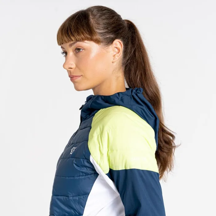Dare 2b Insulated Jackets Culmination Wool Padded Hybrid Jacket Sharp Green 8211 Women