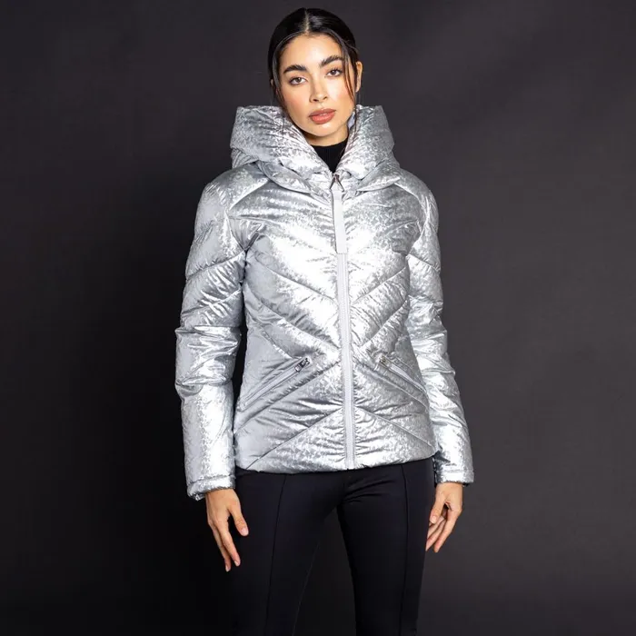 Dare 2b Insulated Jackets Dare 2b X Julien Macdonald 8211 Magisterial Insulated Jacket Platinum 8211 Women