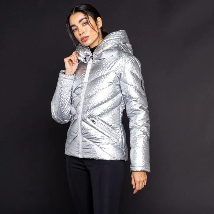 Dare 2b Insulated Jackets Dare 2b X Julien Macdonald 8211 Magisterial Insulated Jacket Platinum 8211 Women